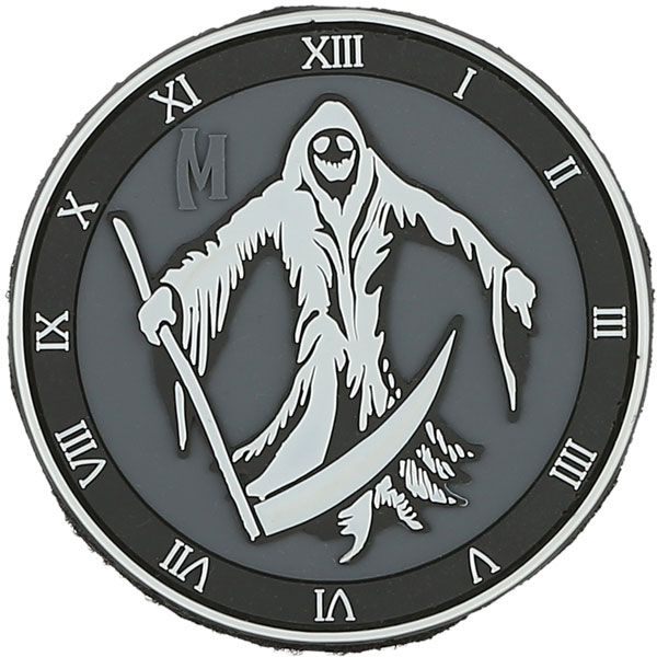 Maxpedition MXREAPS Grim Reaper Clock Patch PVC Morale Patch 