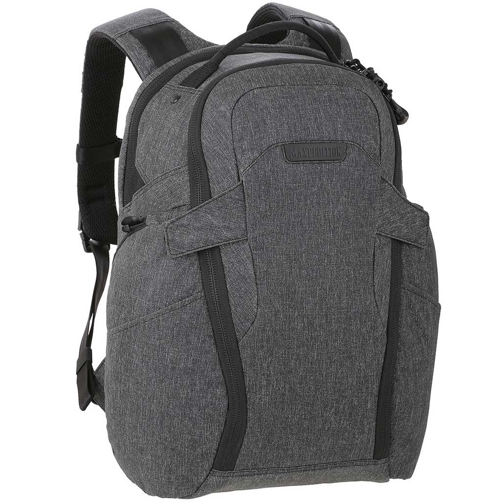 Maxpedition NTTPK23CH Entity 23 CCW-Enabled Laptop Backpack 23L, Charcoal  KnifeCenter