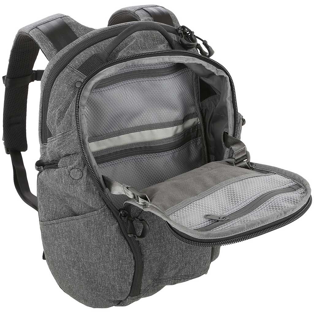 Maxpedition NTTPK23CH Entity 23 CCW-Enabled Laptop Backpack 23L, Charcoal  KnifeCenter