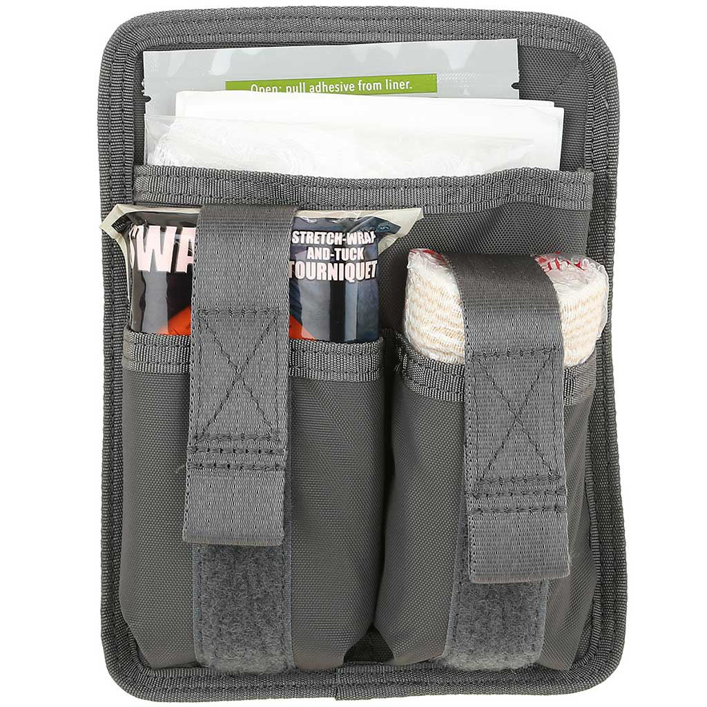 Maxpedition Entity Pannello Organizer Admin Con Velcro - Grigio, Accessorio Per Borse E Zaini