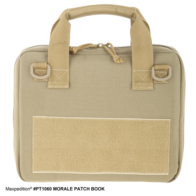 Maxpedition PT1060B Morale Patch Book, Black KnifeCenter Discontinued