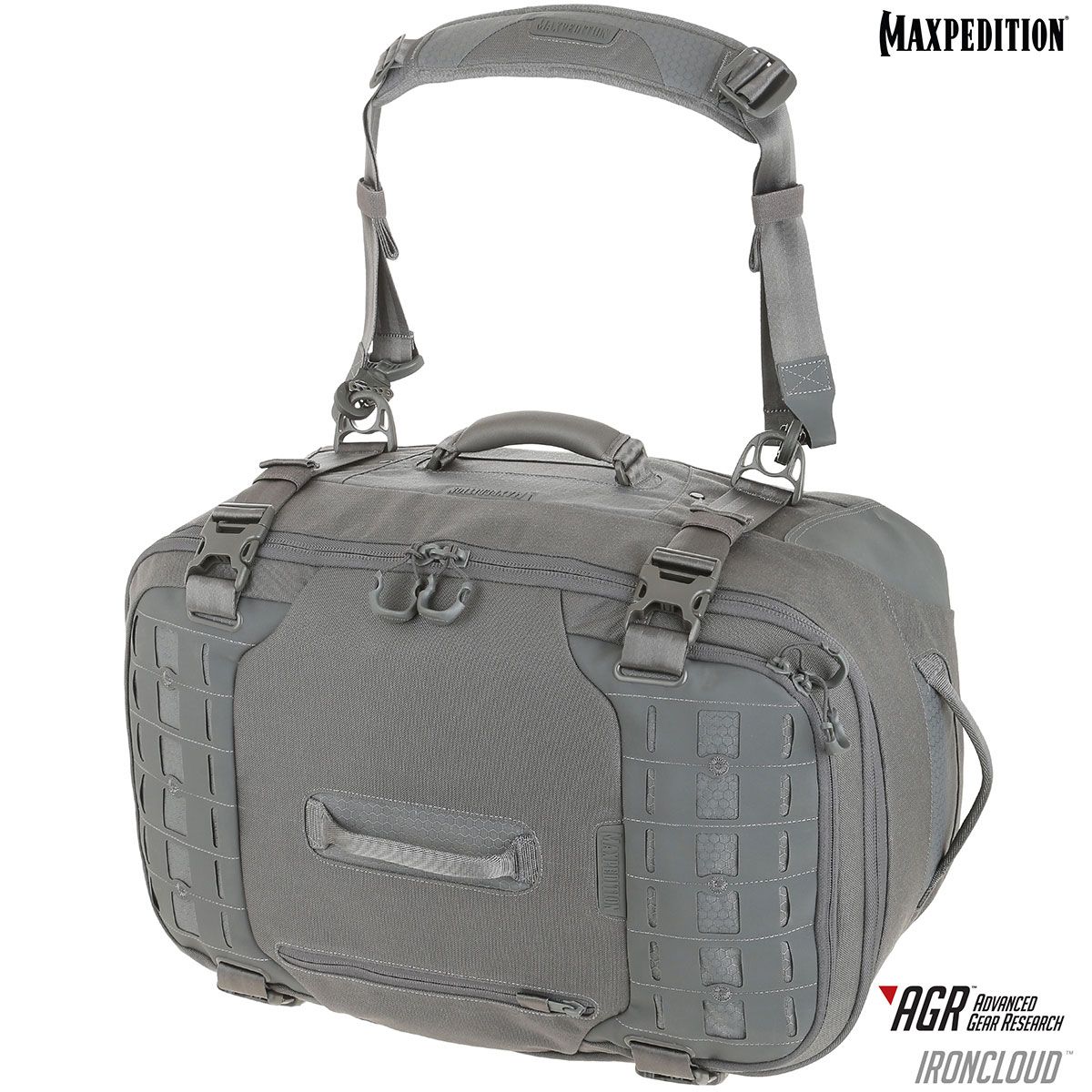 Gray Maxpedition RCDGRY IRONCLOUD Adventure Travel Bag 