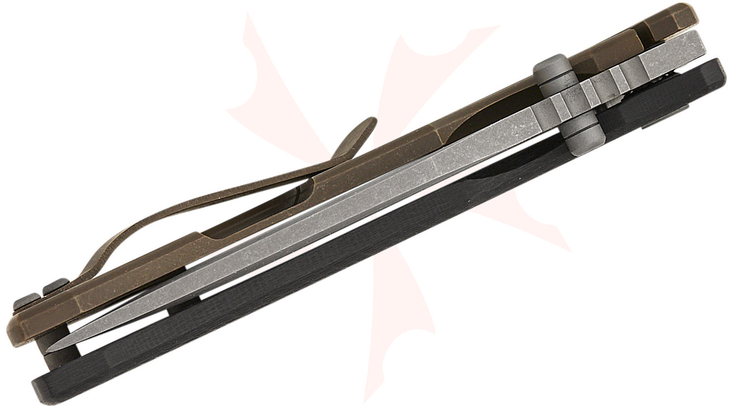 Jonathan McNees Performance Machined MAC2 G2 Folding Knife 3.5" CPMMagnaCut Atomic Clip Point