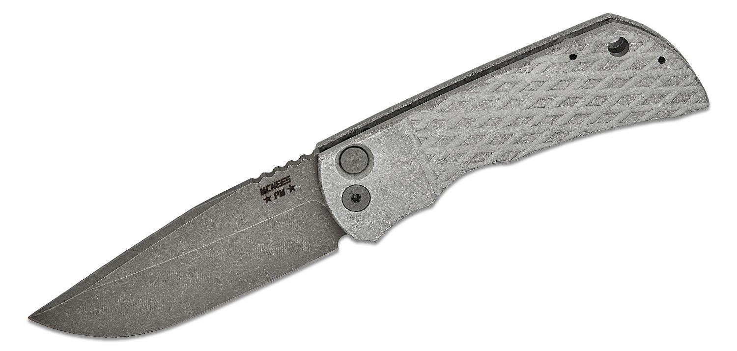 Jonathan McNees Performance Machined MAC2 AUTO Knife 3.375" CPM