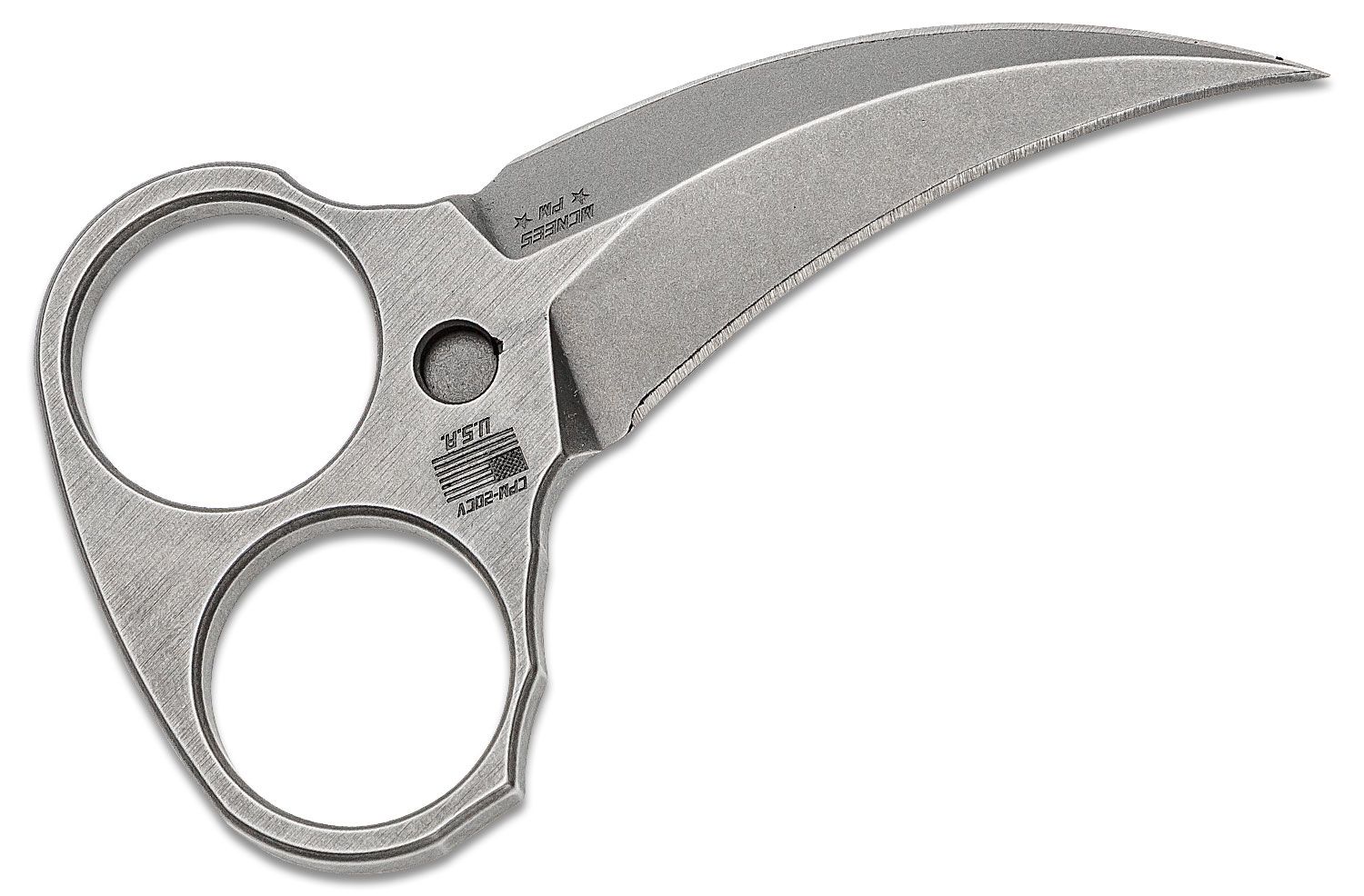 McNees Knives Performance Machined Retainer Backup Fixed Blade 2.875