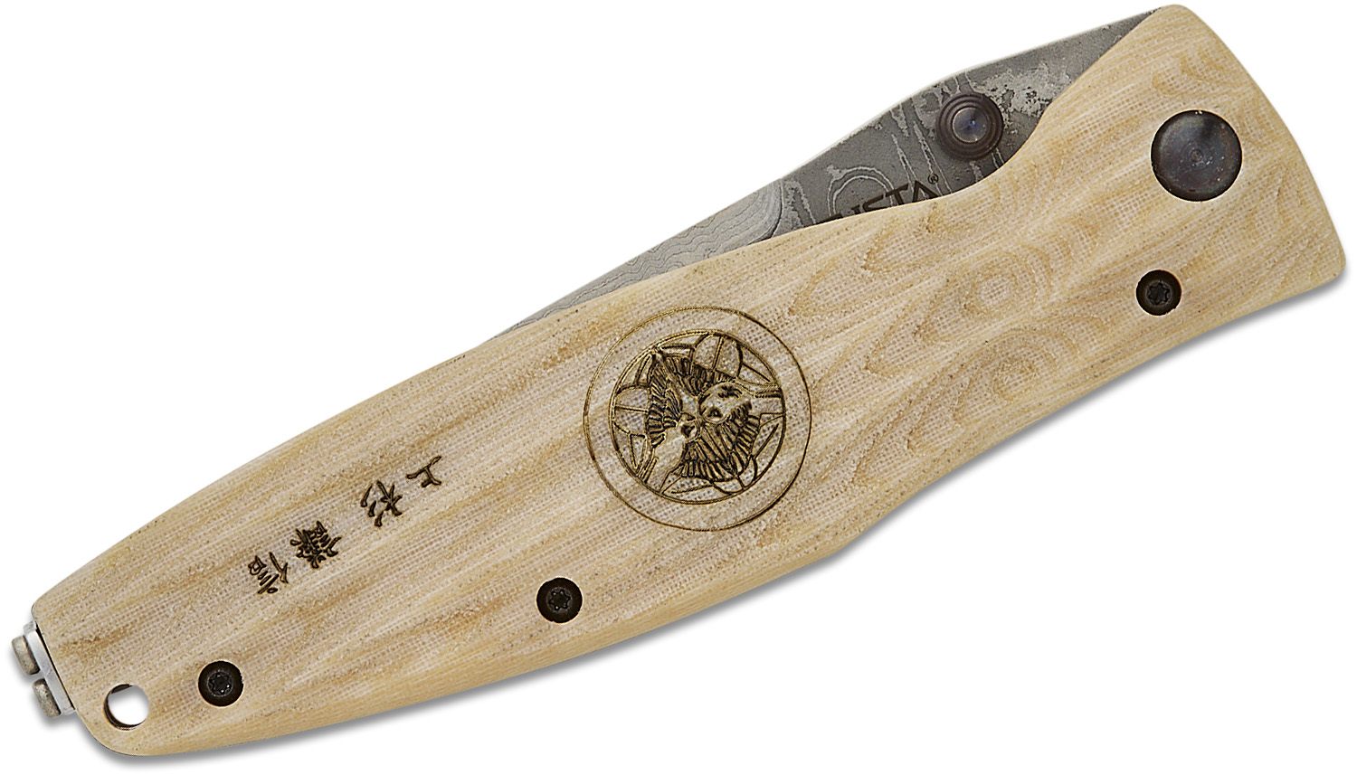Mcusta MC-185D Sengoku Uesugi Kenshin Folding Knife 3.62