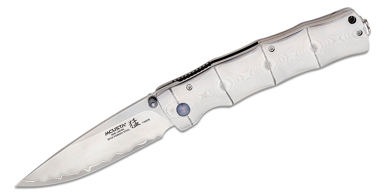 Mcusta MC-202G Shinra Maxima Takeri Folding Knife 3.70