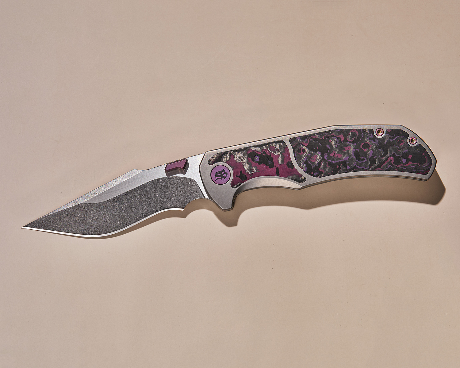 Mechforce Jim Skelton Collab Hellraiser Frame Lock Flipper Knife