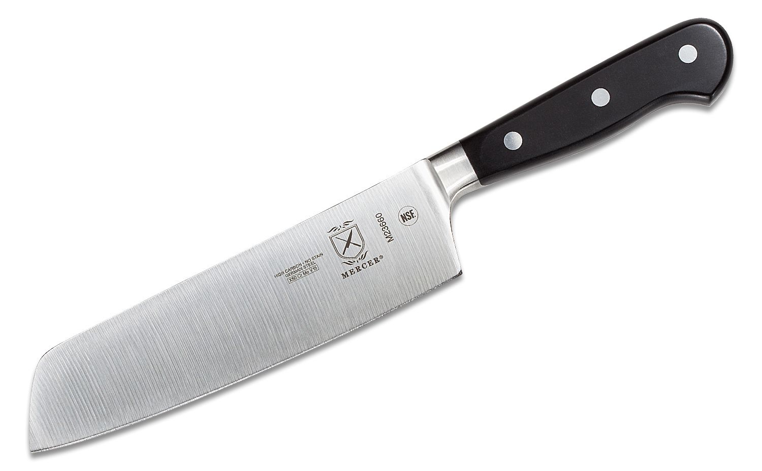 Mercer Culinary Millennia Utility Knife, 6 Inch, Black 