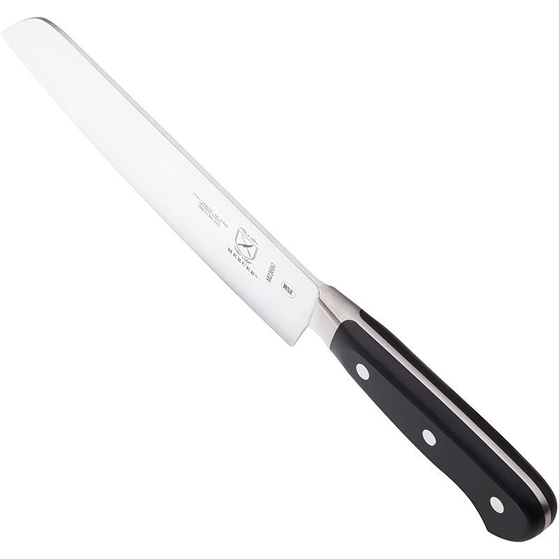 Mercer Culinary Millennia 7 Granton Edge Santoku Knife (choose color)