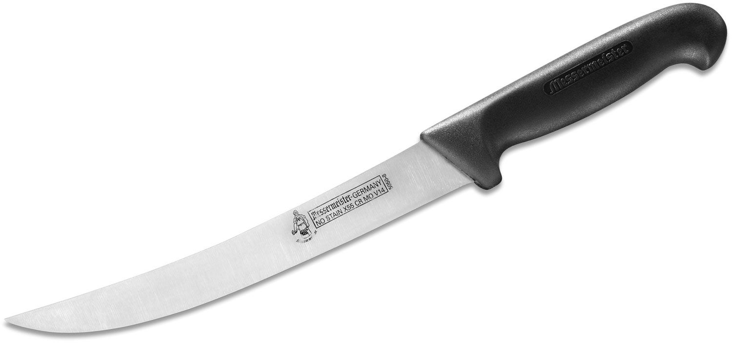 Victorinox Forschner Fibrox 7 inch Butcher Knife, Black TPE Handle (Old Sku  40635)