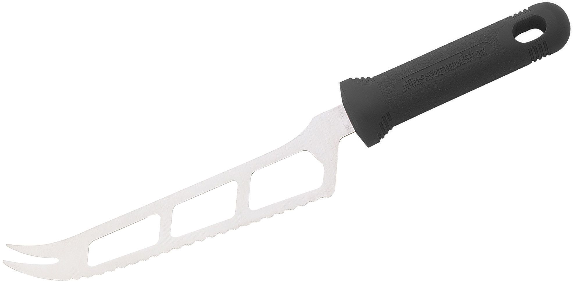 Messermeister 6 inch Cheese and Tomato Knife, Black