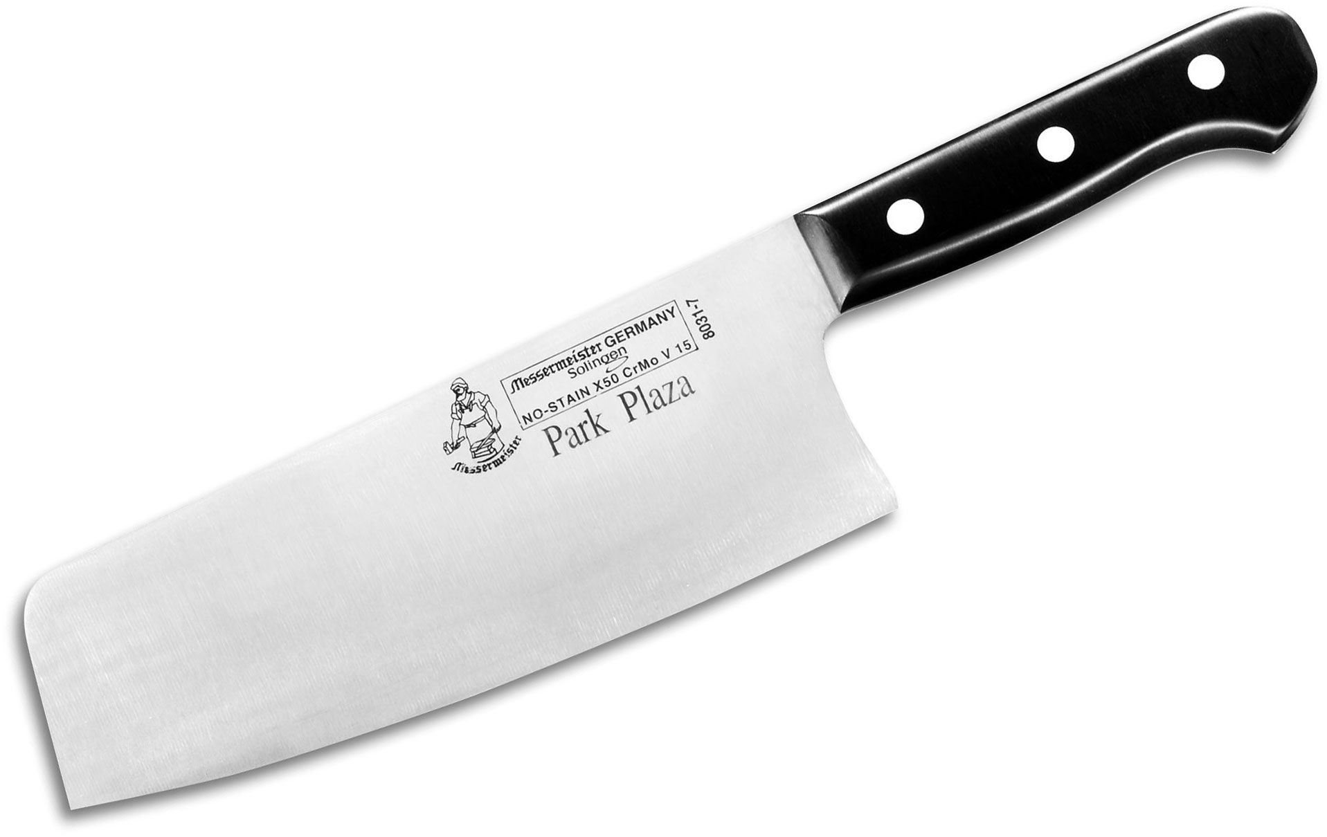 Shun DM0712 Classic Vegetable Cleaver 7.75 Blade, Pakkawood Handle -  KnifeCenter