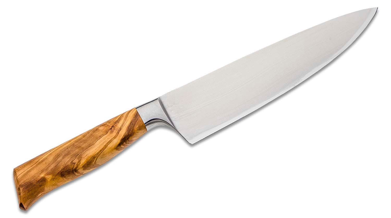 Messermeister Oliva Elite 8 Stealth Chef's Knife, Olive Wood Handle -  KnifeCenter - E/6686-8S