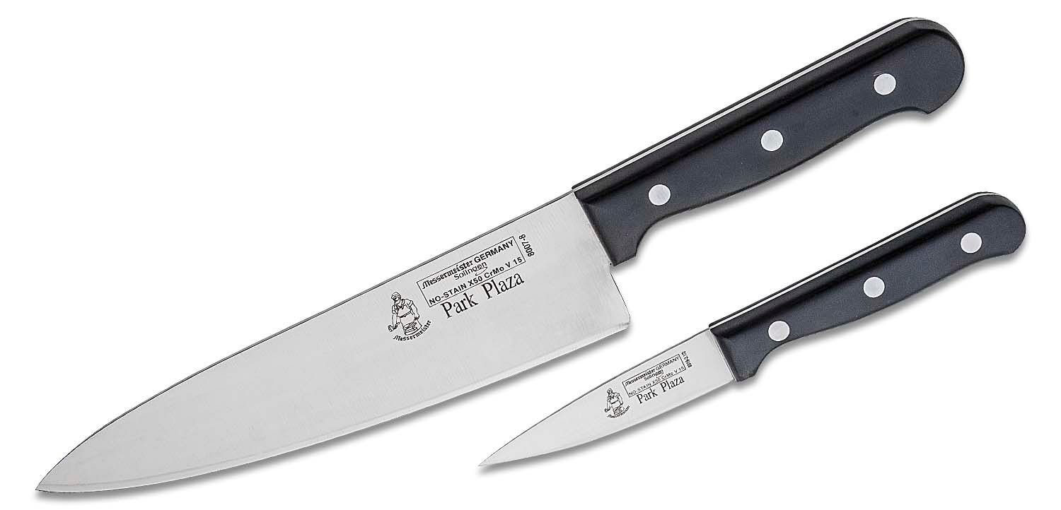 Messermeister Oliva Elite 2 Piece Chef's Knife & Parer Set