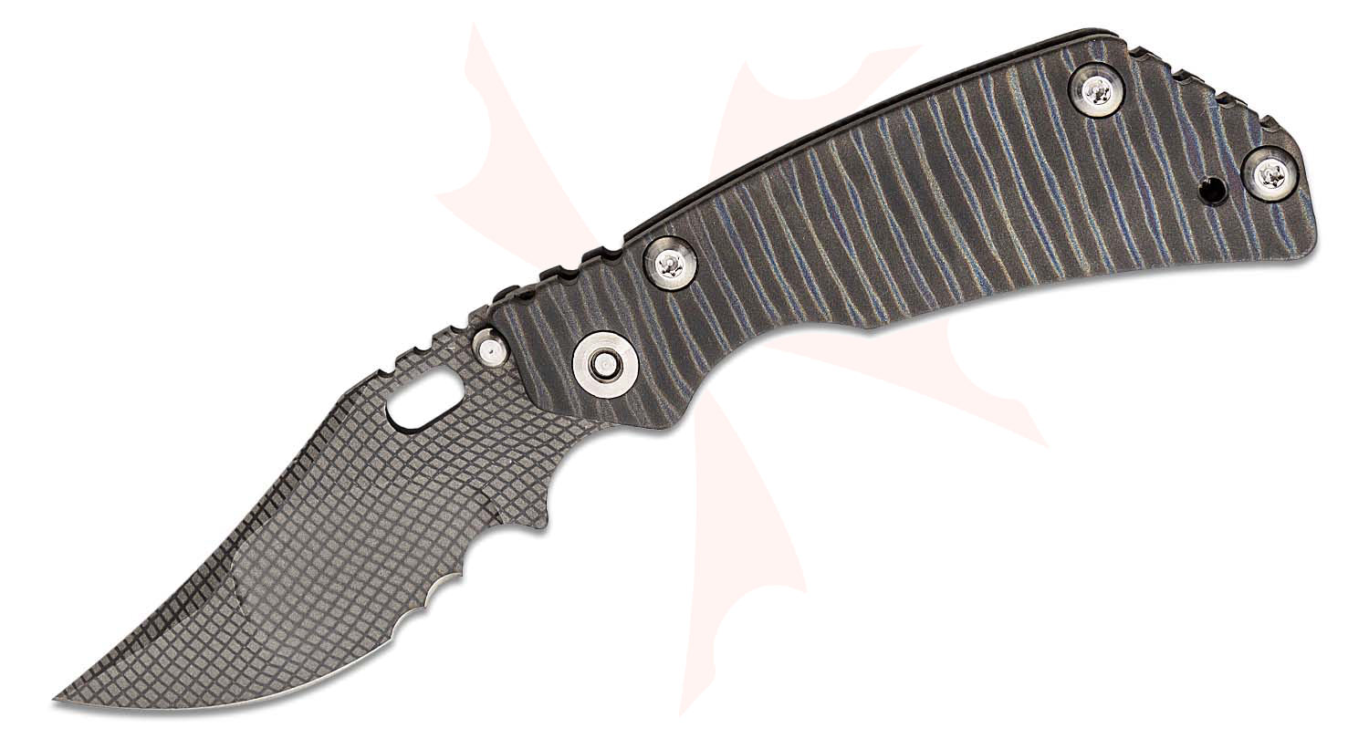 Mick Strider Custom Nightmare PT Persian Folding Knife 2.875