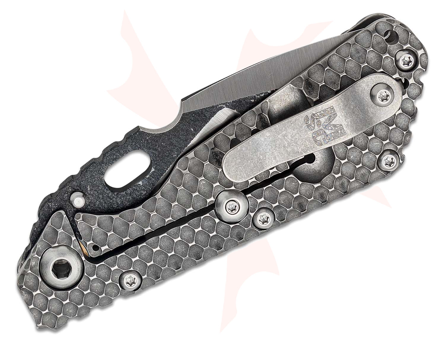 Mick Strider Custom SMF Folding Knife 4" TwoTone Nightmare Tanto Blade
