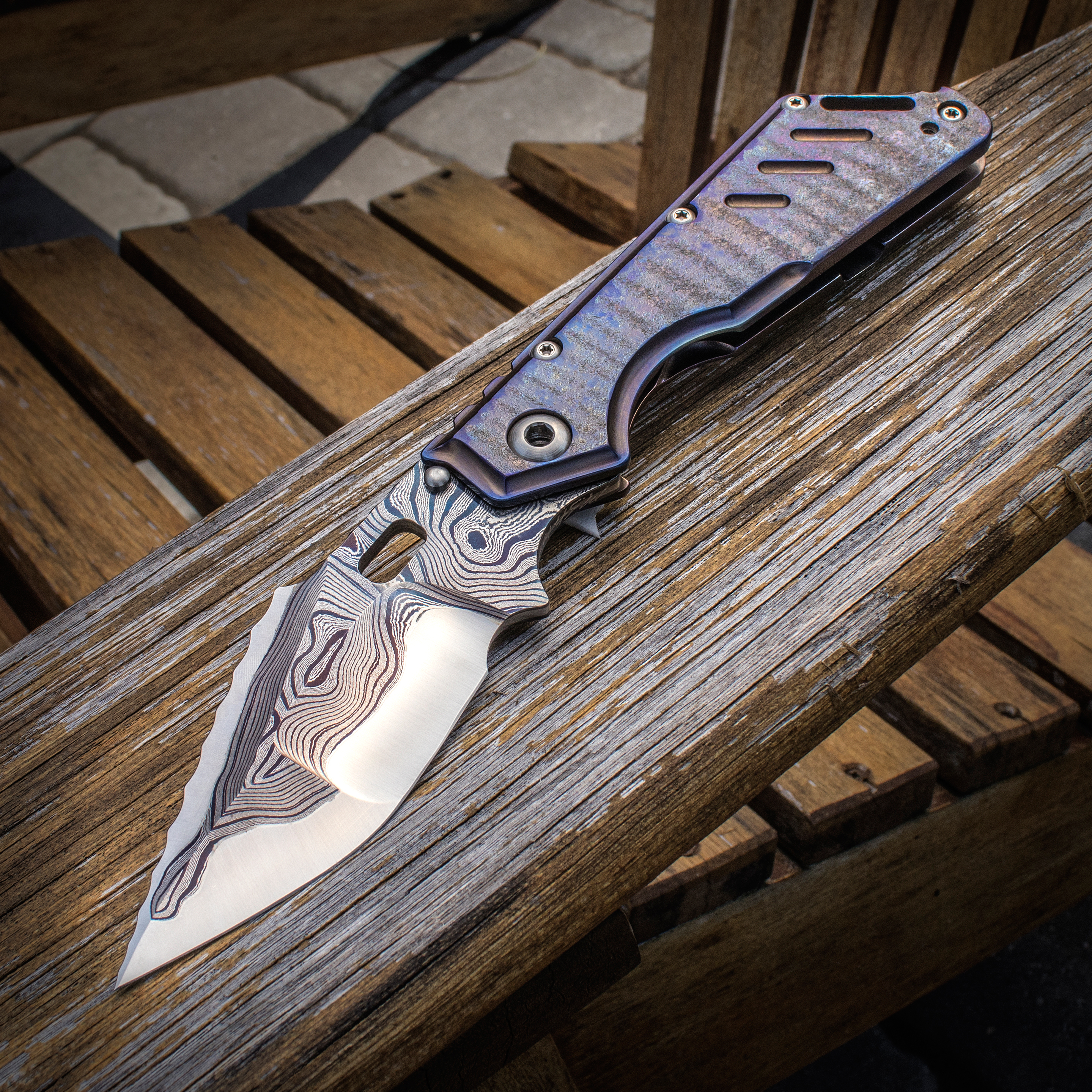 Mick Strider Custom XL SnG Folding Knife 4.5