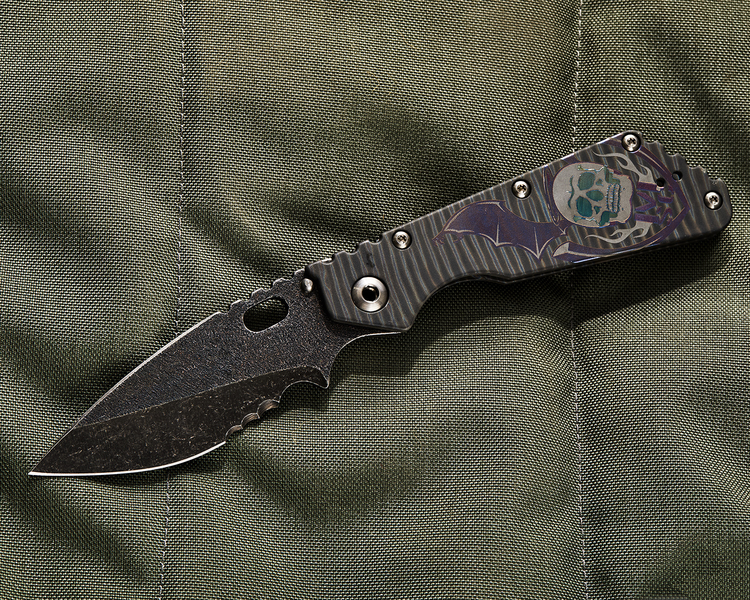 Mick Strider Custom XL SnG Folding Knife 4.5