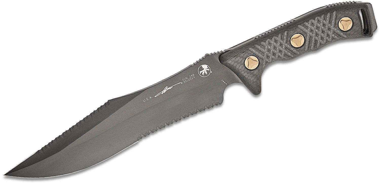 Microtech 104-3DLCCFS Signature Series Arbiter Fixed Blade Knife 9 ...