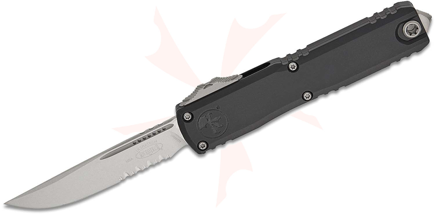 Microtech Small Microtech 1121-11 Ultratech ZBP Zero Blade Play AUTO OTF Knife 3.5 ...