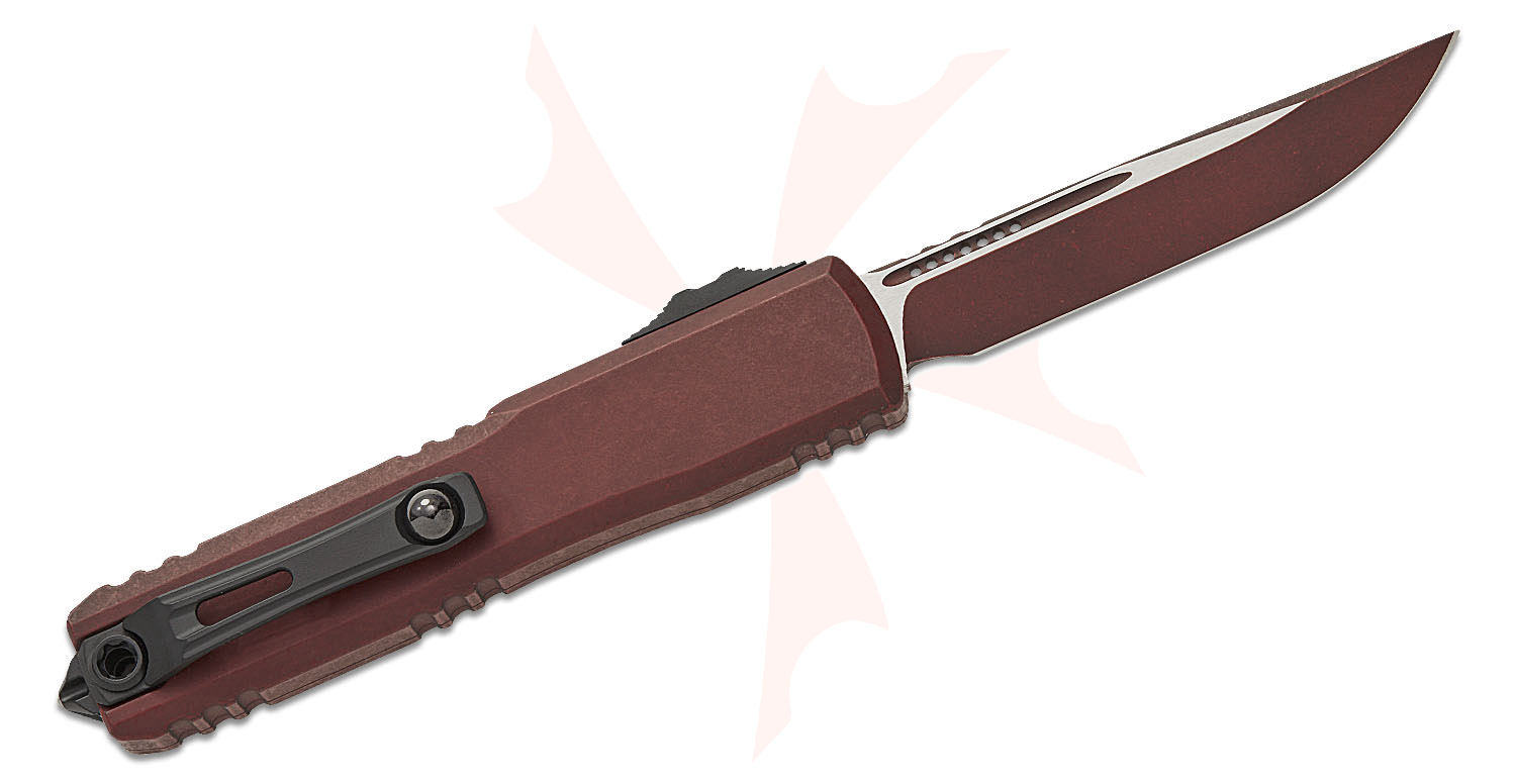 Microtech Zero Microtech 1121-1WCM Ultratech ZBP Zero Blade Play AUTO OTF Knife 3.5 ...