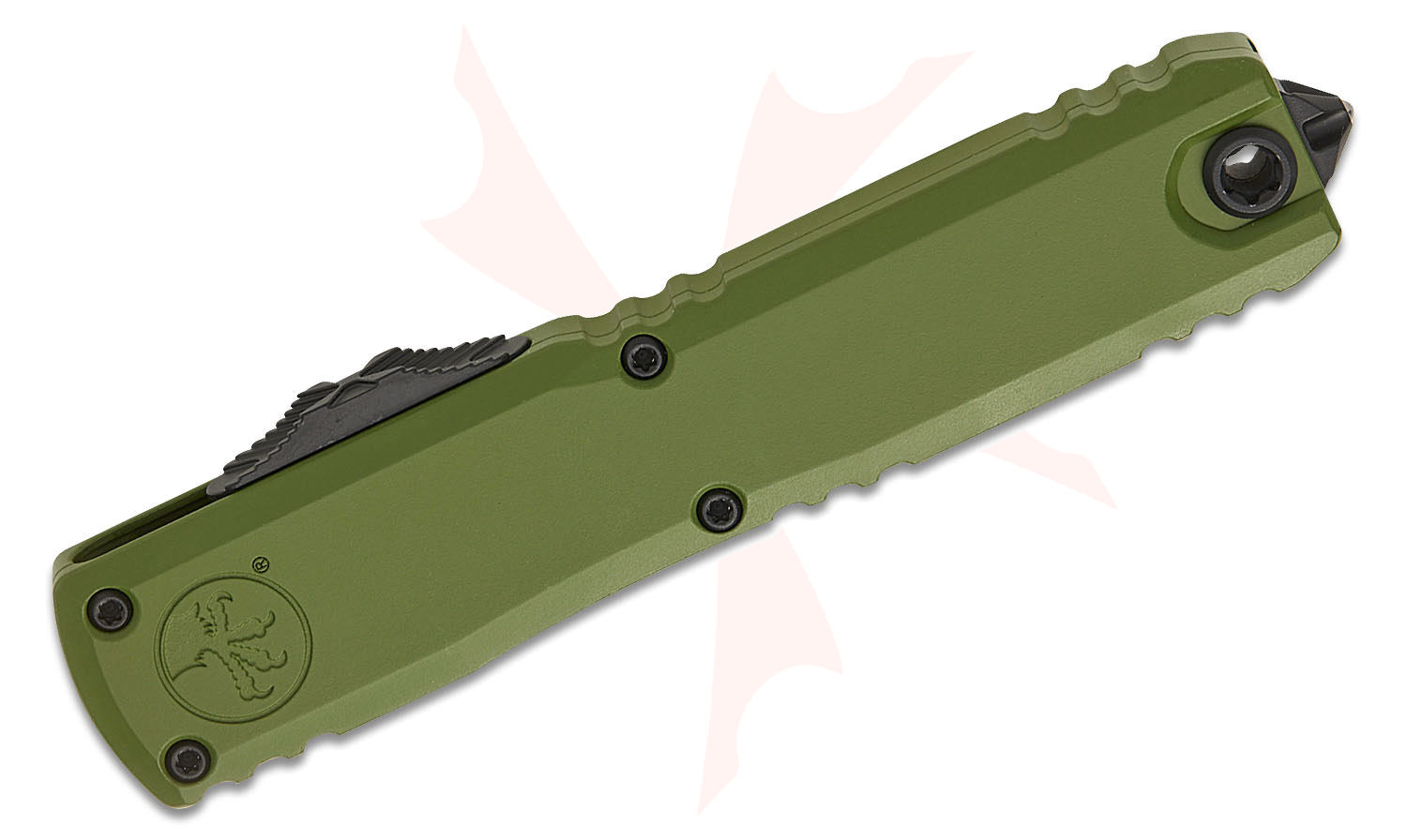 Microtech Zero Microtech 1122-1GR-C20Z4 Ultratech ZBP Zero Blade Play AUTO OTF Knife 3 ...
