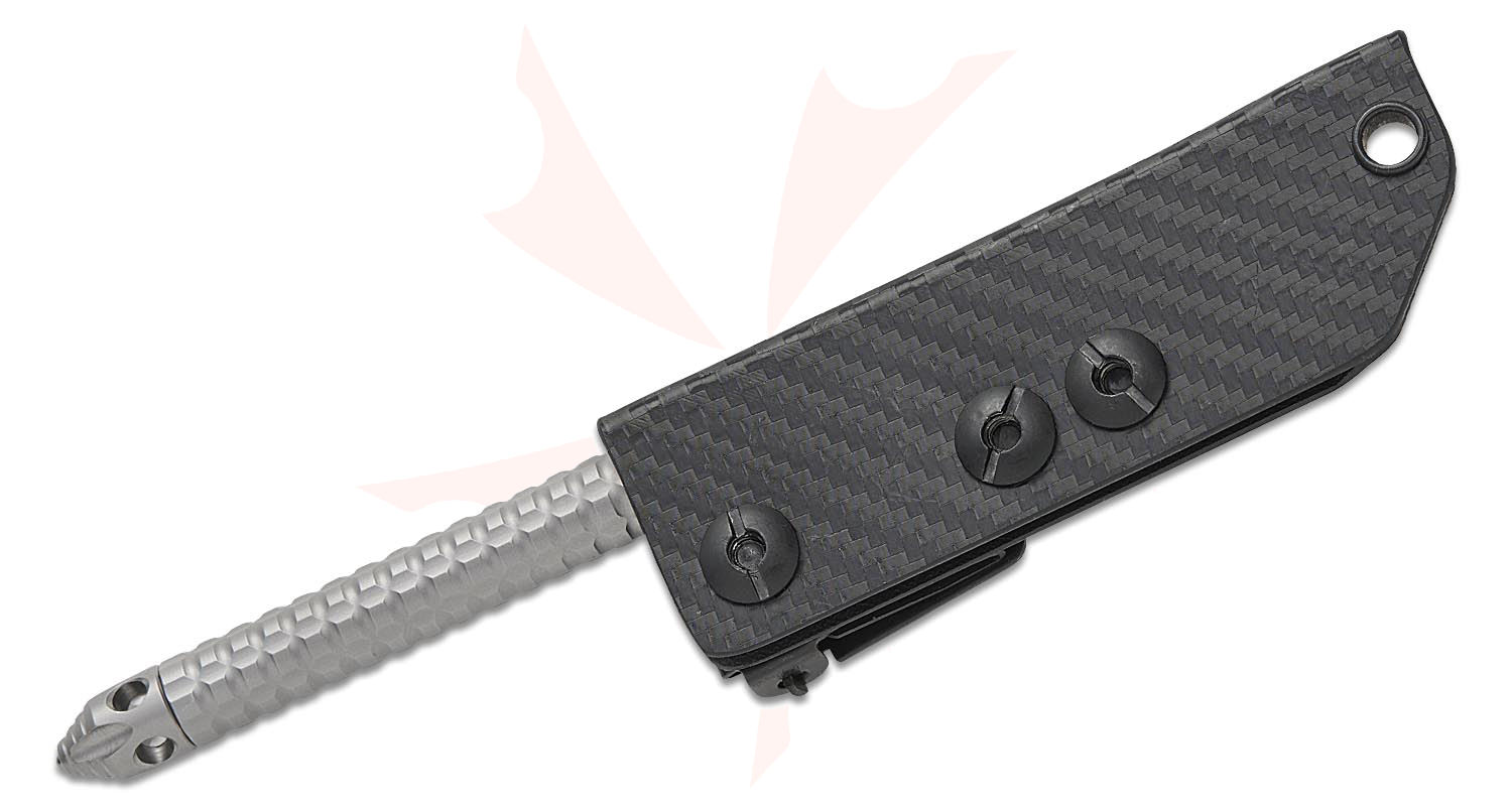 Microtech 112M-7 TAC-P Mini Bead Blasted Stainless Steel Tactical Spike ...