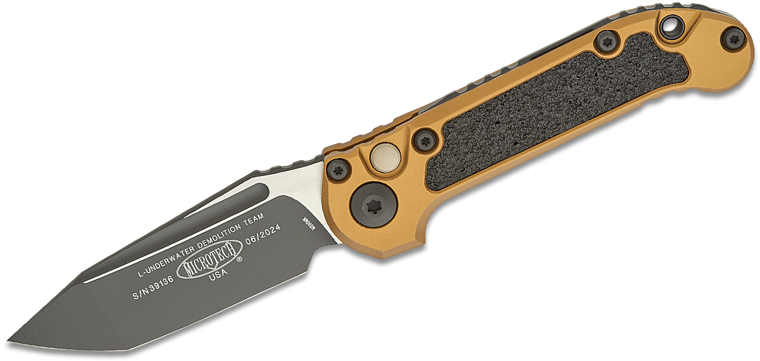 Microtech 1136-1TA 2023 LUDT Gen III AUTO Folding Knife 3.45