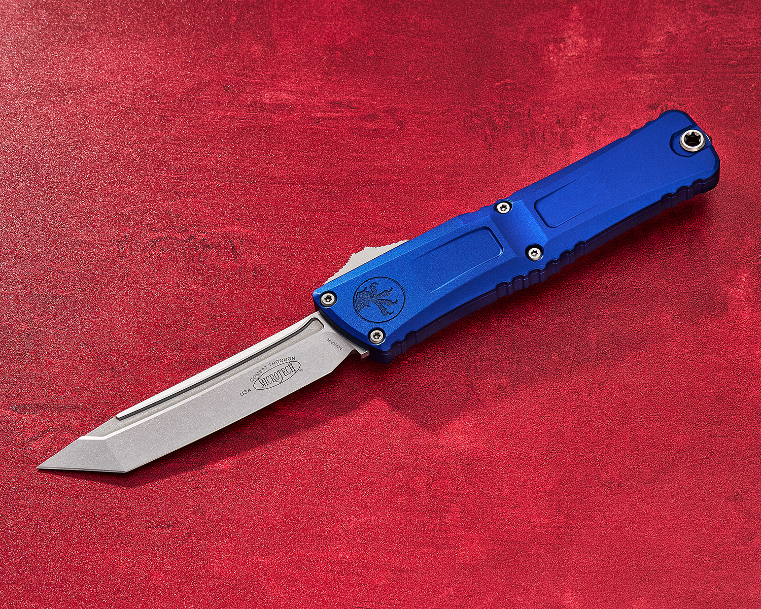 Microtech 1144-10NA Combat Troodon Gen III AUTO OTF Knife 4.125" M390MK ...