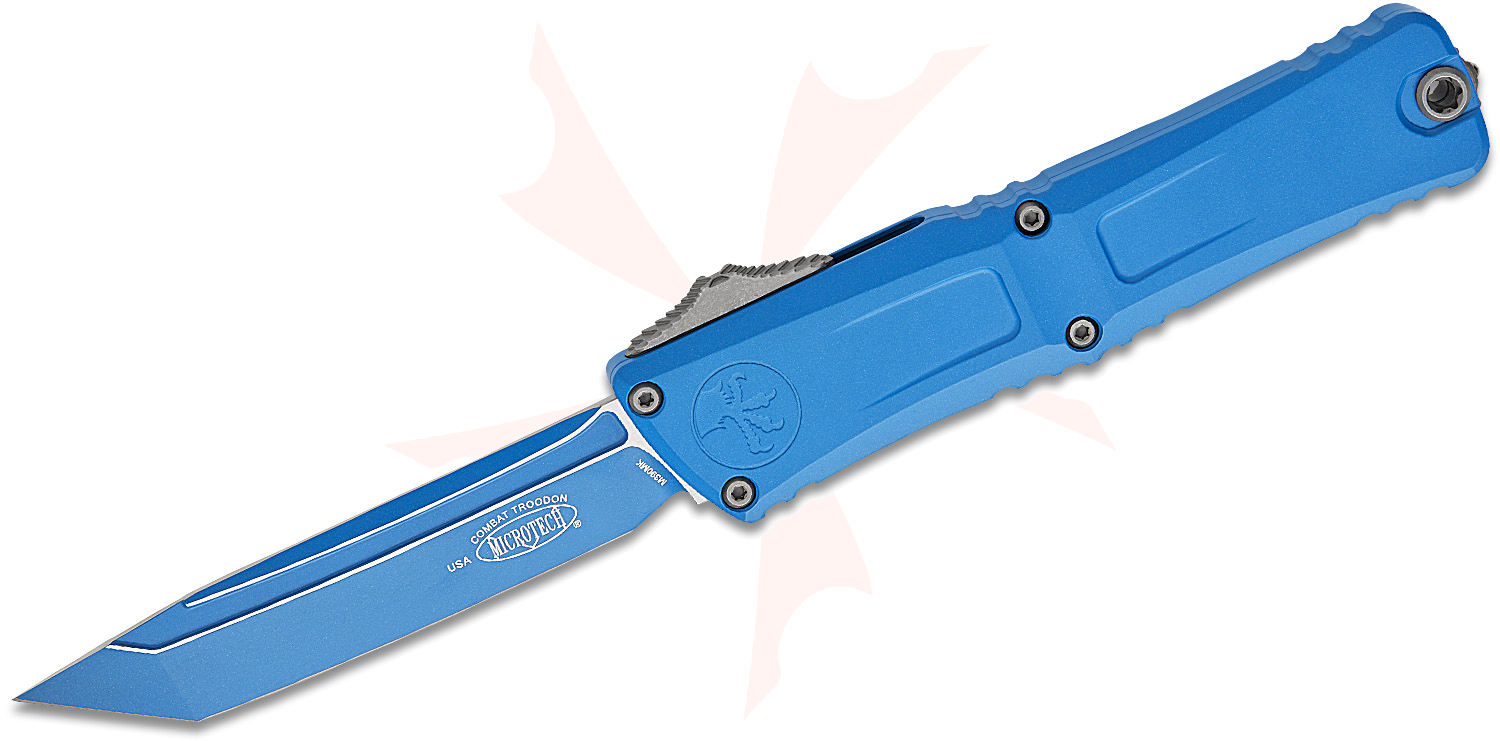 Microtech 1144-1BL-C1Z13 Combat Troodon Gen III Tactical AUTO OTF