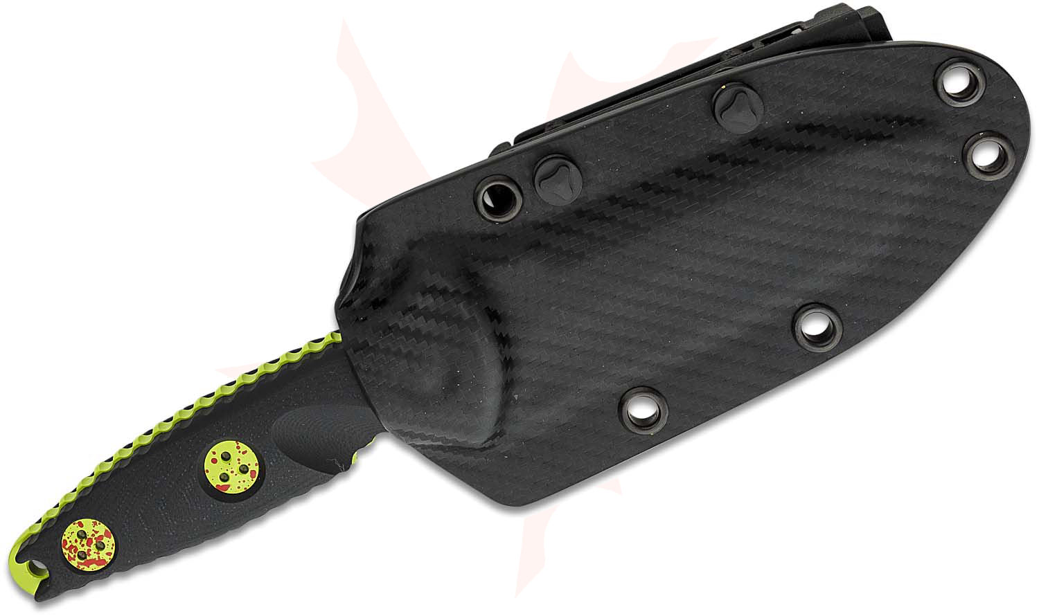 Microtech 114M-1Z Zombie Tech Socom Alpha Mini Fixed Blade Knife