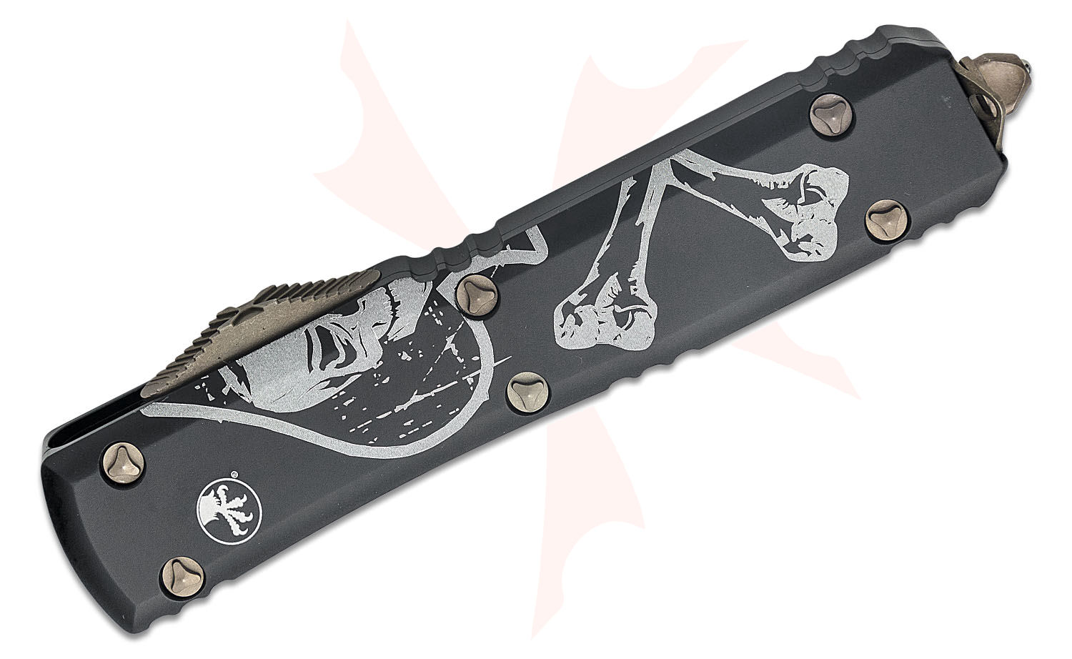Microtech 119-13SETDCS Signature Series Ultratech Death Card AUTO