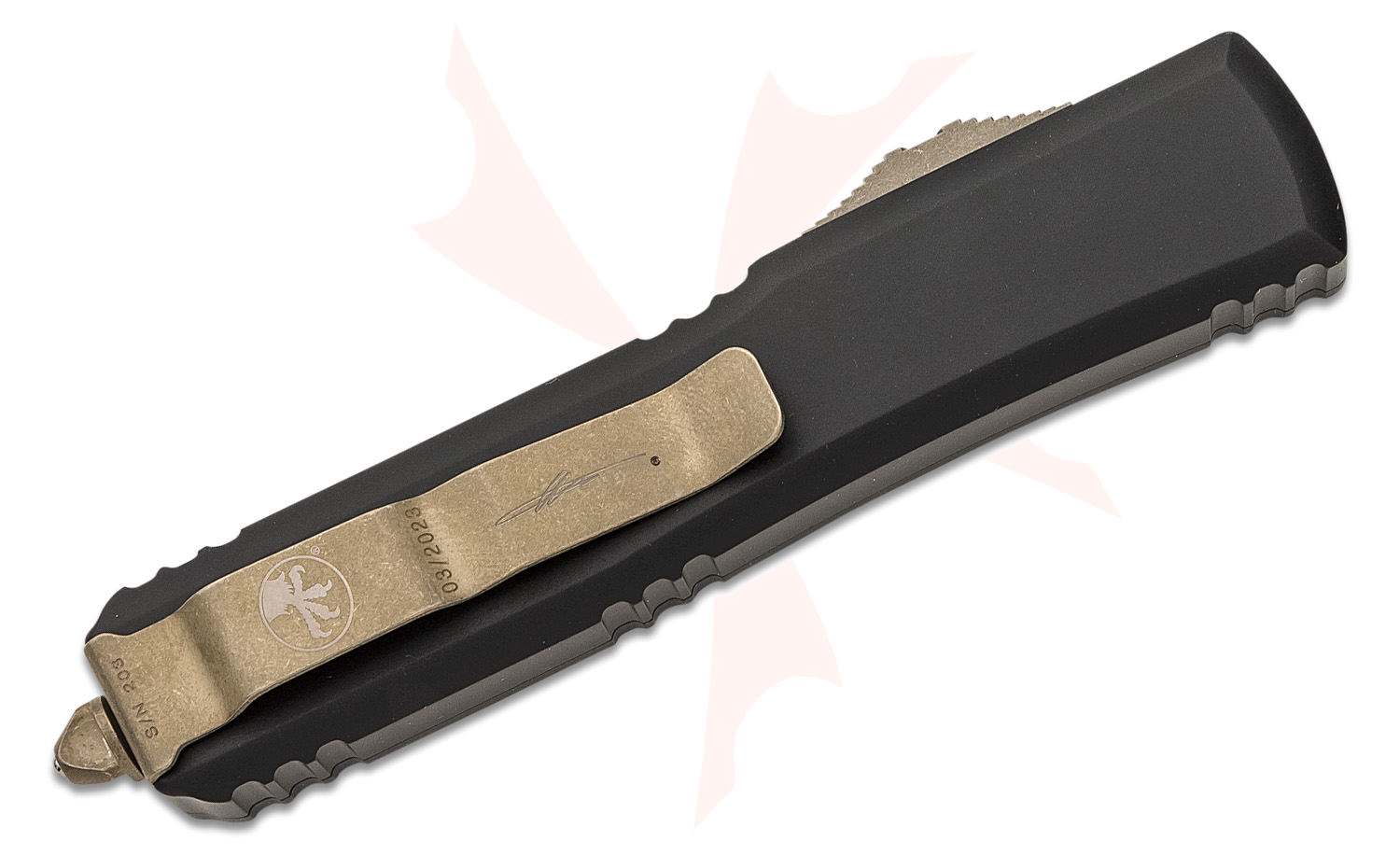 Microtech 121-13DMS Signature Series Dead Man's Hand Ultratech