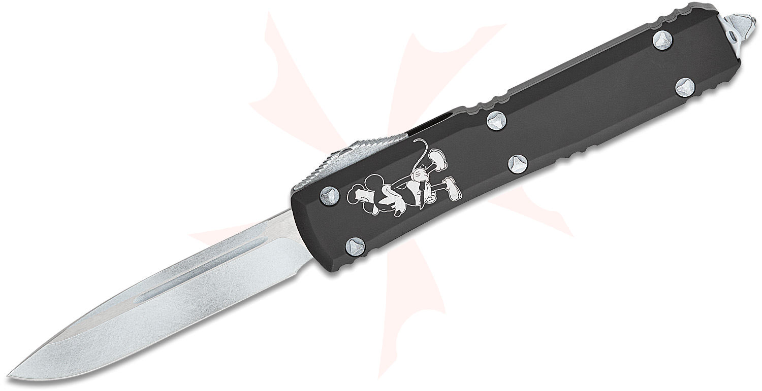 Microtech 121-1SB Signature Series Steamboat Willie Ultratech AUTO