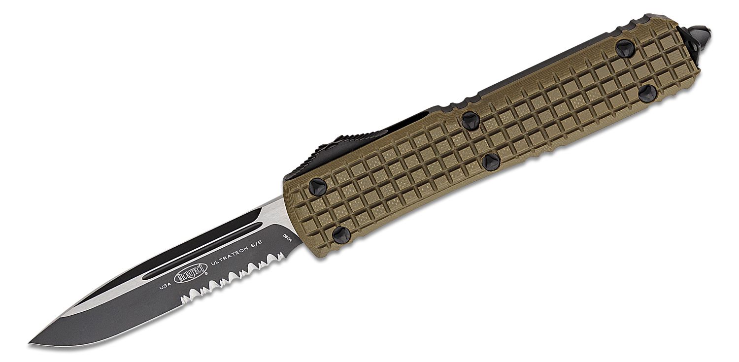 Microtech 121-2FRGTODS Signature Series Ultratech Tactical AUTO OTF Knife  3.46