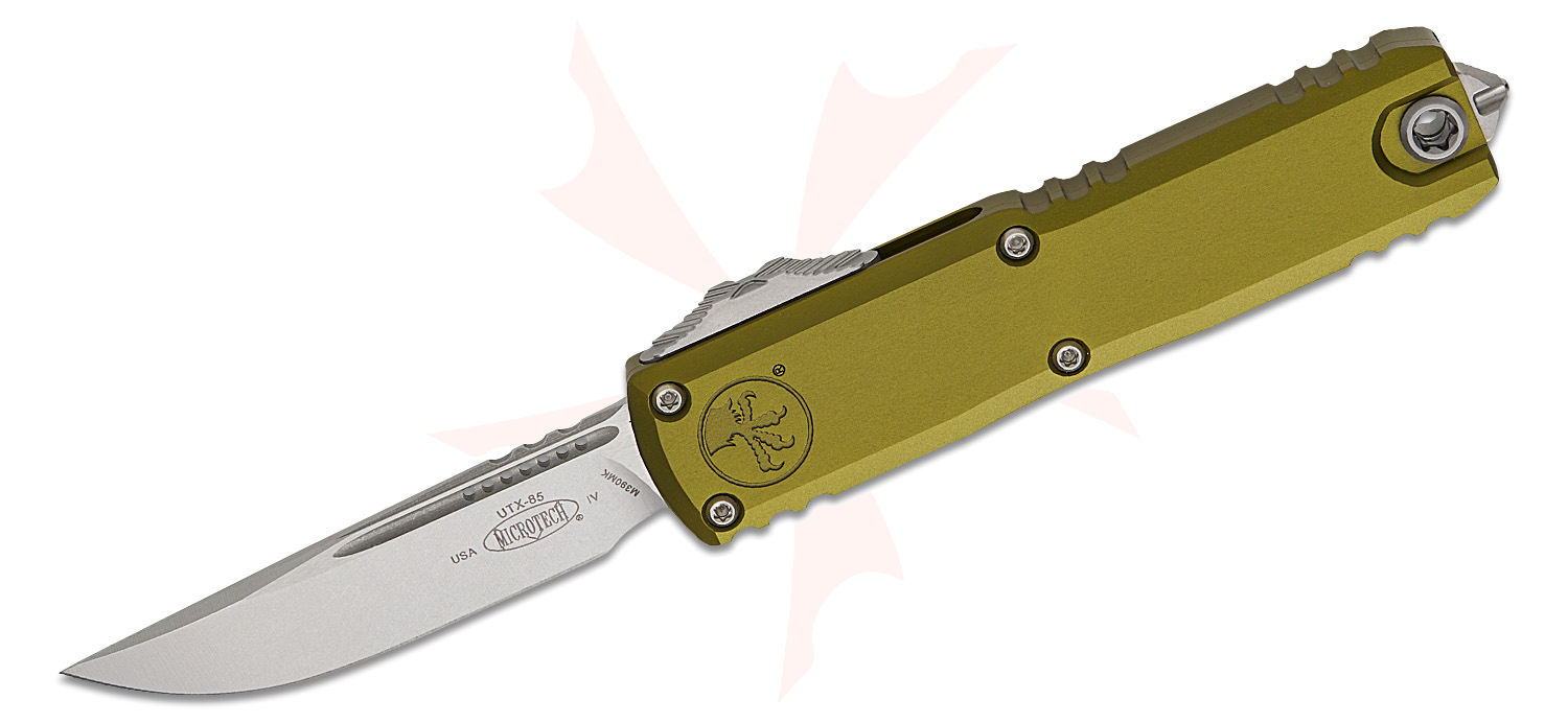 Microtech 12314-10OD UTX-85 Gen IV OTF AUTO Folding Knife 3