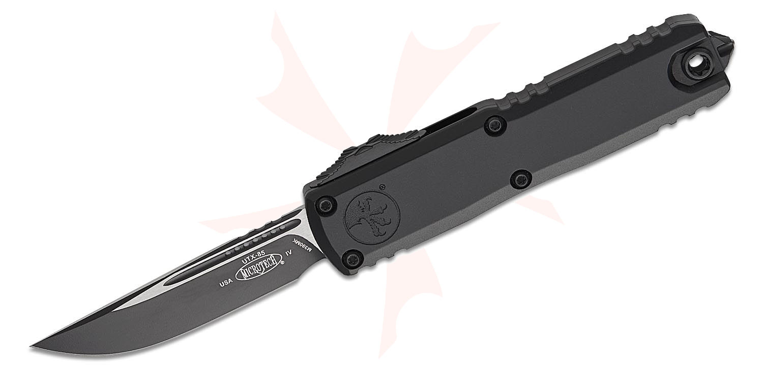 【みっつんは様】用ULTIMUS黒/ナチュラル 硬式84cm890ｇ Microtech 12314-1T UTX-85 Gen IV Tactical OTF AUTO Folding Knife 3