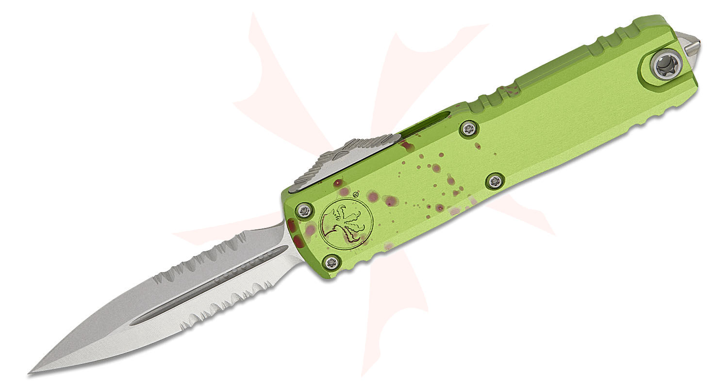 Microtech 12324-11Z Zombie Tech UTX-85 Gen IV OTF AUTO Folding