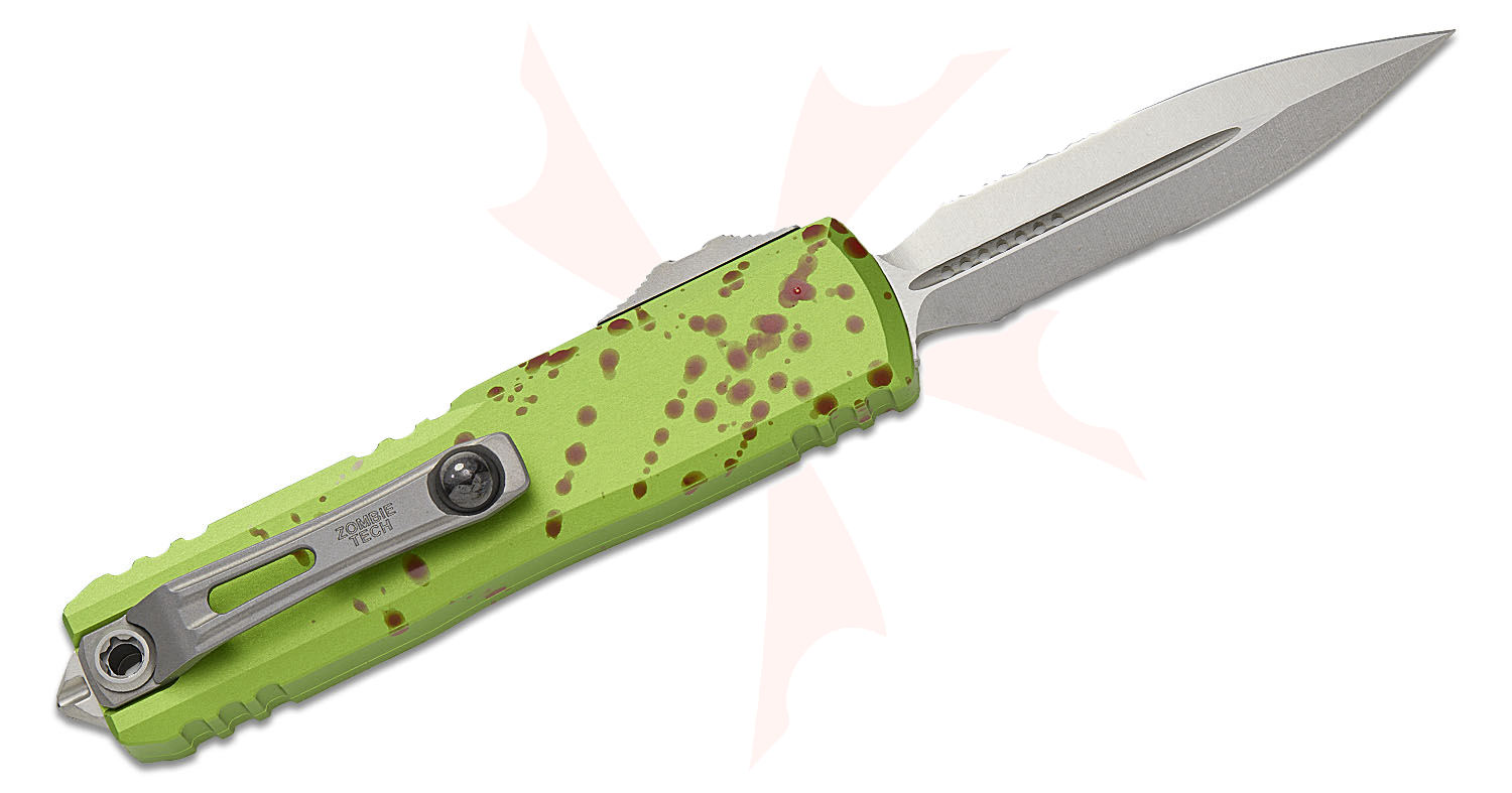 Microtech 12324-11Z Zombie Tech UTX-85 Gen IV OTF AUTO Knife 3