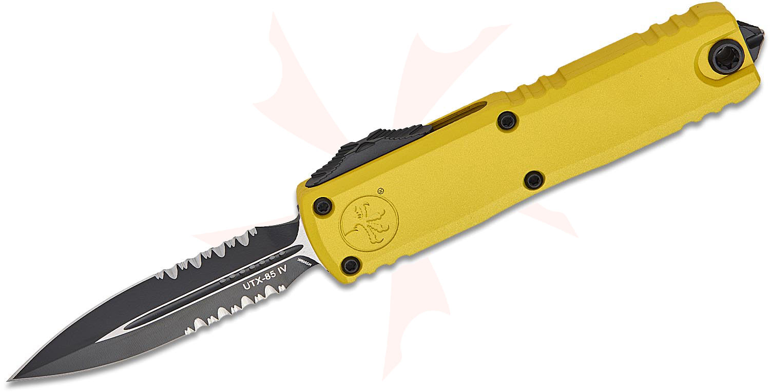 Microtech 12324-2YW UTX-85 Gen IV OTF AUTO Knife 3