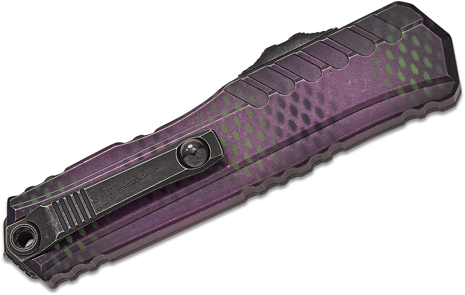 Microtech/DC Munroe 1242-1PUX51S Signature Series 2023 Cypher II