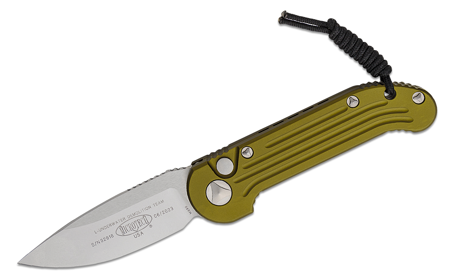 Microtech 135-10OD LUDT AUTO Folding Knife 3.375