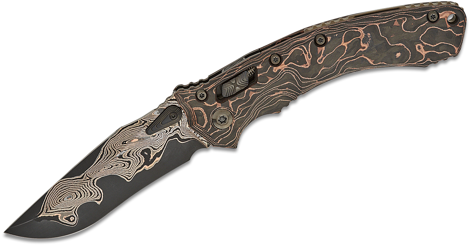 Microtech Signature Series Amphibian RAM-LOK Manual Folding Knife 3.875 ...