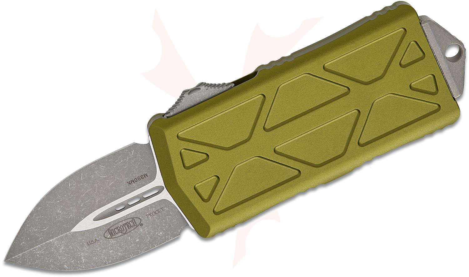Microtech 157-10APOD Exocet OTF Money Clip AUTO Knife 1.98