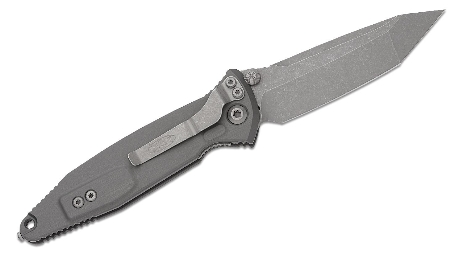 Microtech 161-10APNC Socom Elite Manual Folding Knife 4.05 Apocalyptic  Tanto Plain Blade, Natural Clear Aluminum Handles - KnifeCenter -  Discontinued