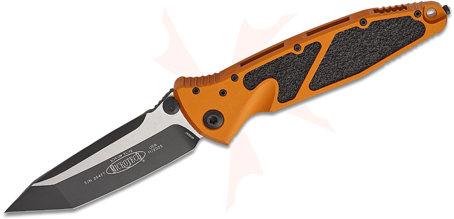 Microtech 161-1OT Socom Elite Manual Folding Knife 4.05