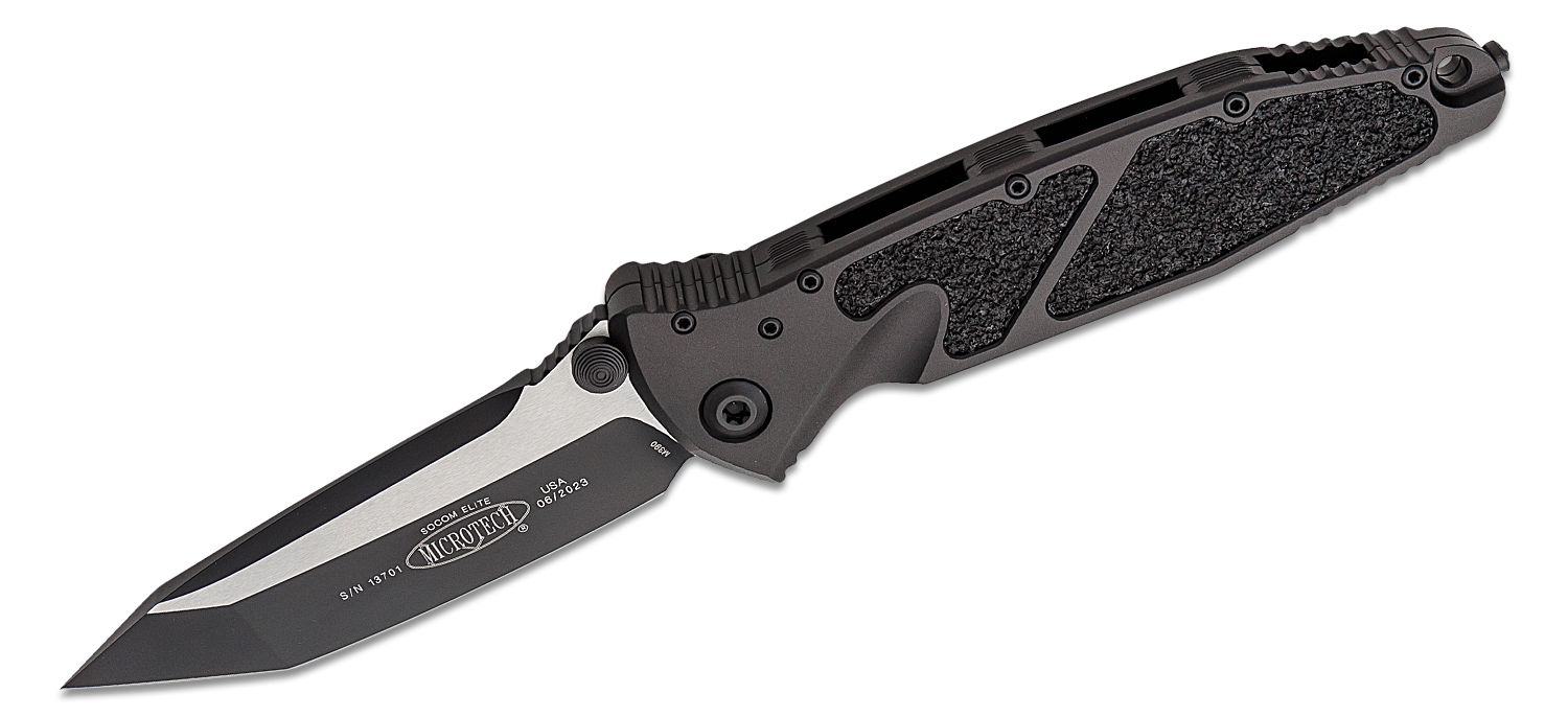 Microtech 161-1T Socom Elite Tactical Manual Folding Knife 4.05 