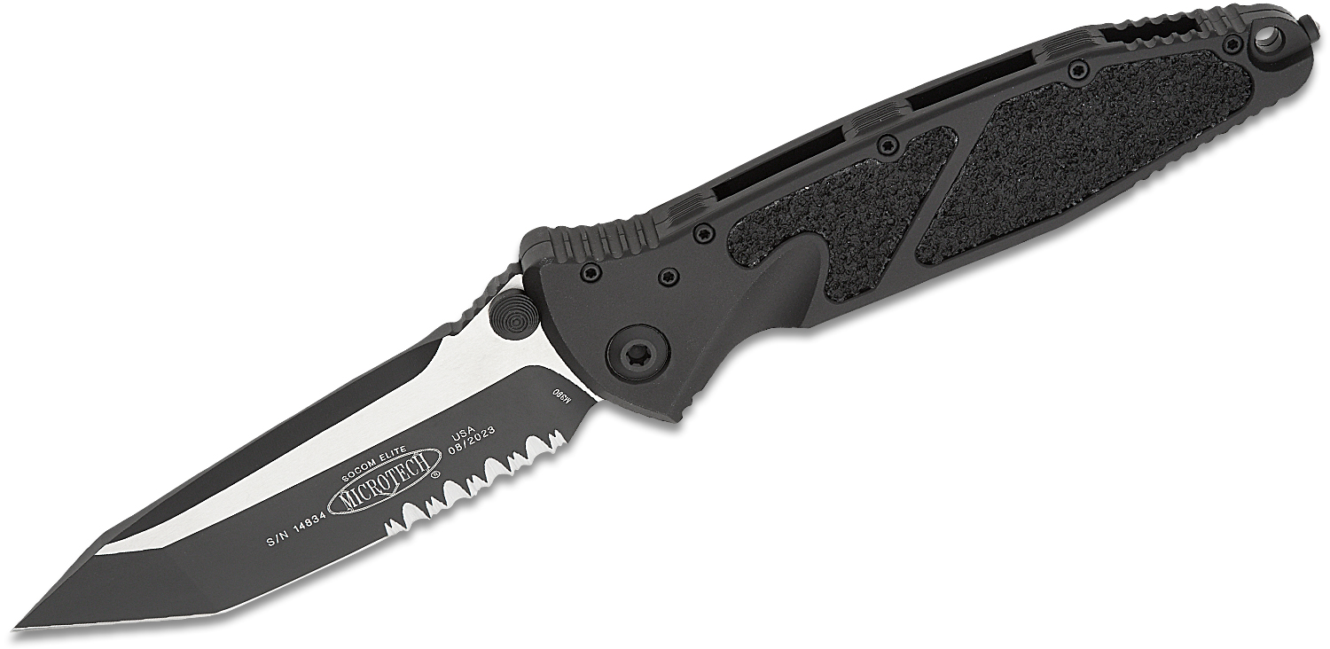 Microtech 161-2T Socom Elite Tactical Manual Folding Knife 4.05