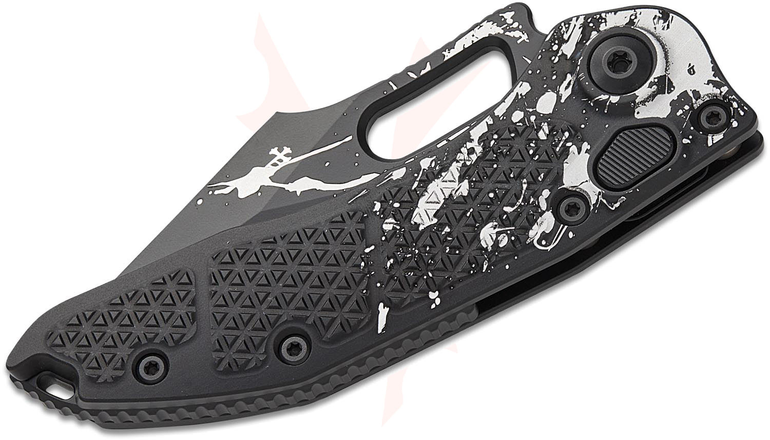 Microtech/Borka Blades 169-1BYRND AUTO Stitch Folding Knife 3.625